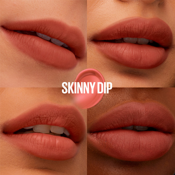 Tinta Labbra 15 Skinny Dip SuperStay Teddy Tint Effetto Vellutato Stratificabile 5ml
