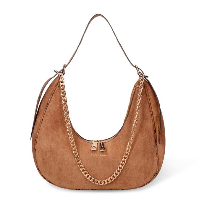 Borsa a spalla da donna - Modello Arcana Plus - Pelle vegana PU - 29.0 x 25.0 x 8.0 cm