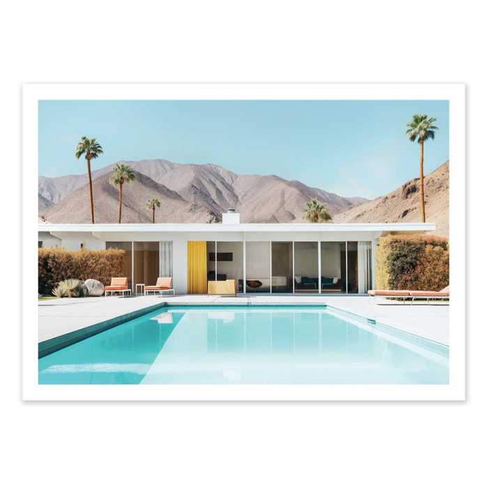Affiche - California Palm Springs - Philippe Hugonnard