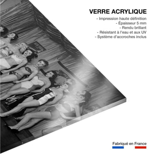 Tableau photo Miss Univers - Paris, 1952 Tableau plexiglas