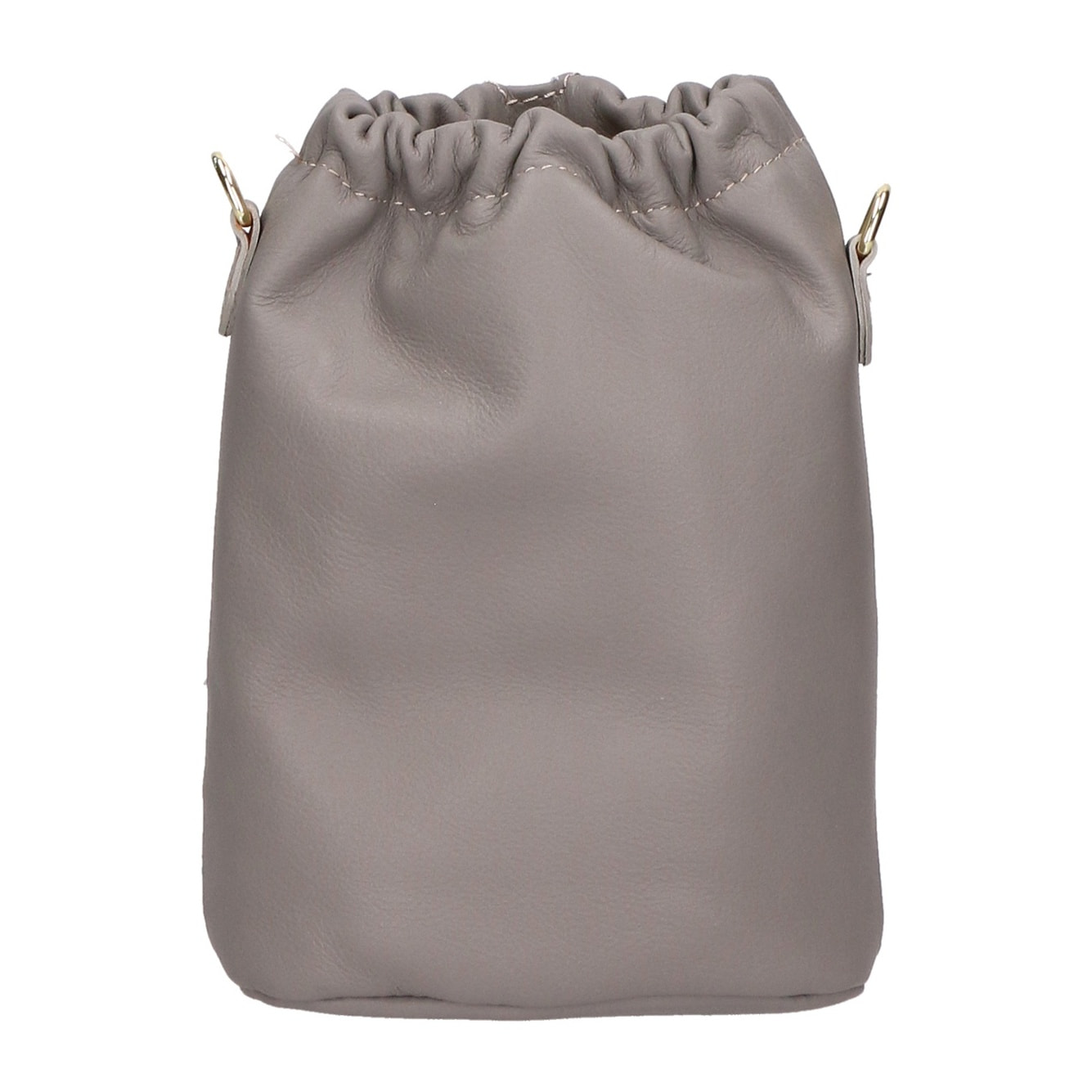 Borsa a sacca da donna - Modello Angela - Vera pelle - 16.0 x 20.0 x 7.0 cm