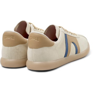 Zapatillas - CAMPER Pelotas Soller - Blanco - Cuero Nubuck