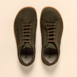 Zapatos N5910L NOBUCK LAVADO KAKI/ ORIGEN color Kaki
