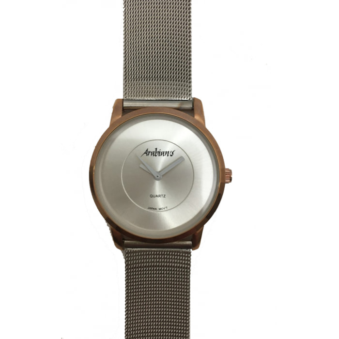 Reloj Arabians DBH2187NA Unisex Analogico Cuarzo con Correa de Acero