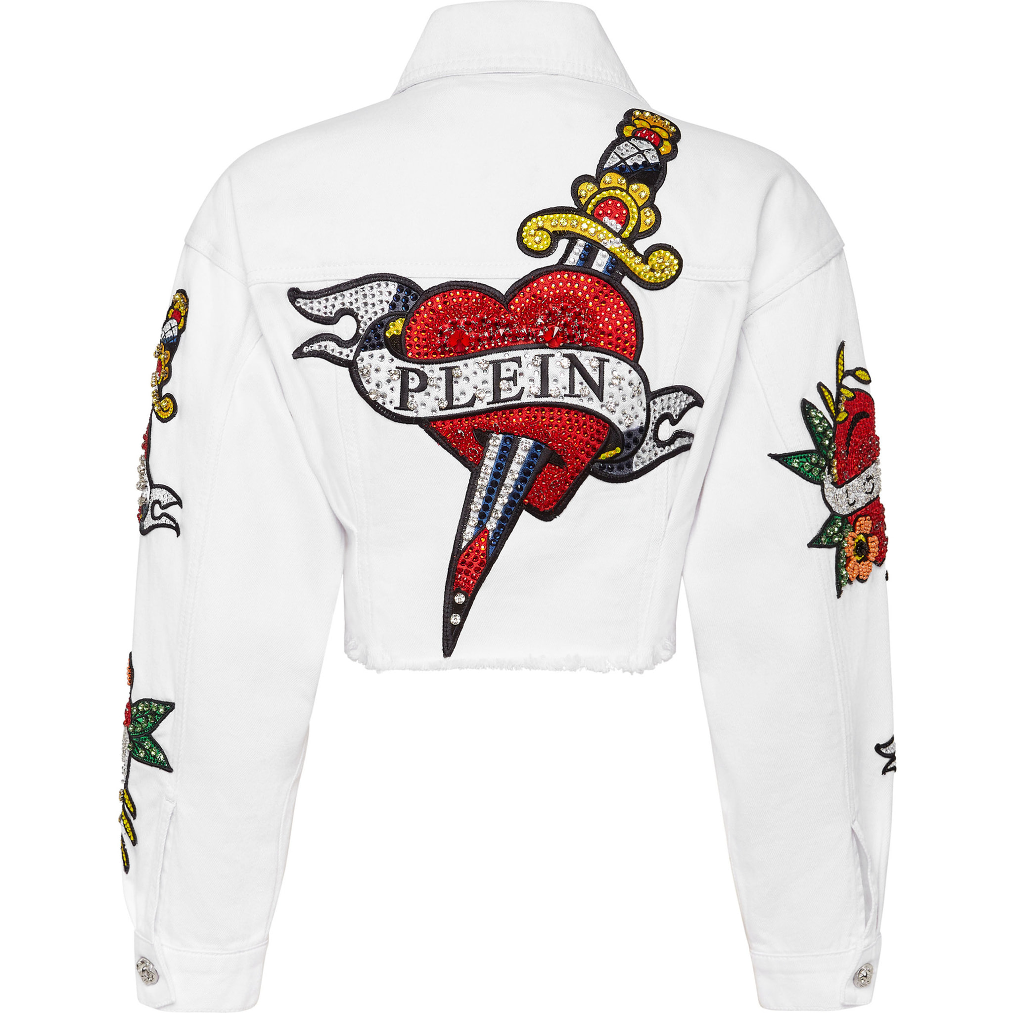 PHILIPP PLEIN Denim Jacket LOVE