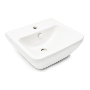 VitrA Integra lavabo suspendu 45 × 40 cm avec trop-plein, blanc