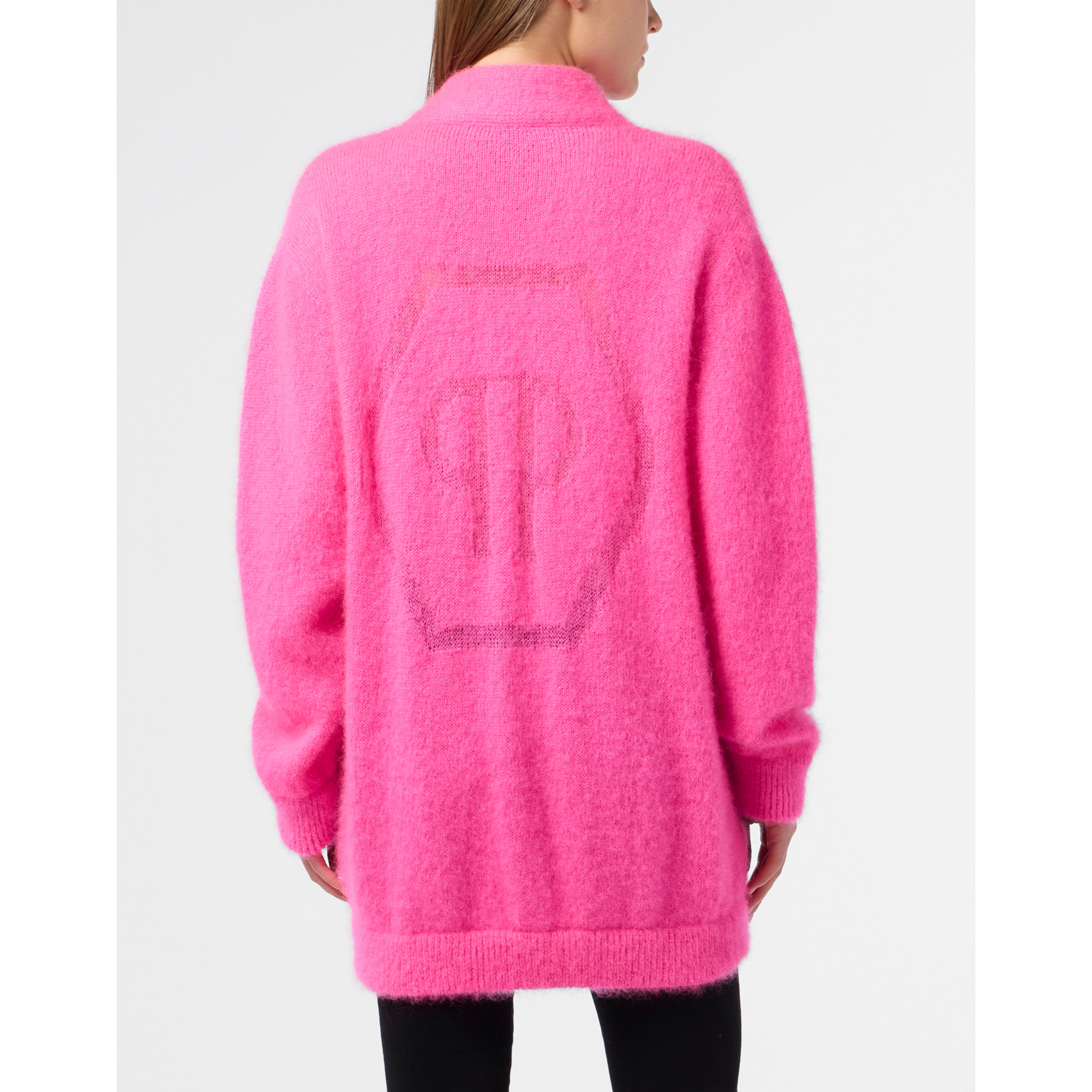 PHILIPP PLEIN Cardigan Hexagon Fluo