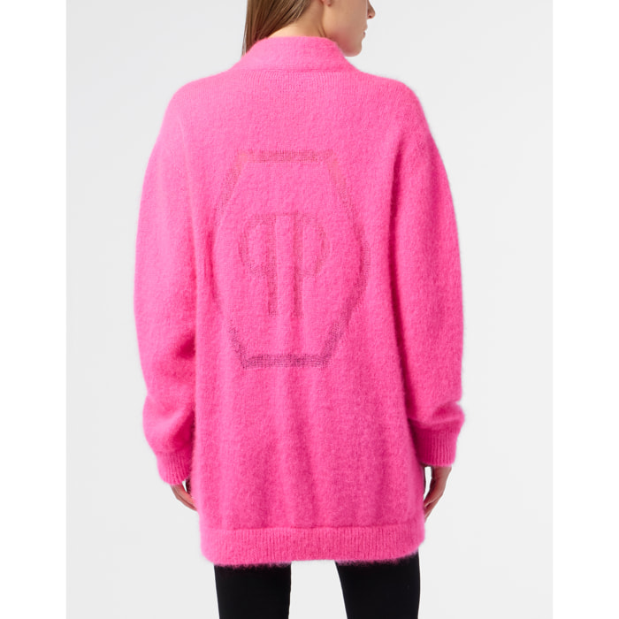 PHILIPP PLEIN Cardigan Hexagon Fluo
