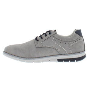 Armata di Mare Scarpe Uomo Scarponcino Casual Stringate con Soletta Rimovibile in Memory Foam AMU S24L510 Grey