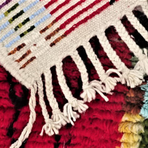 Authentique tapis berbère fait à la main en laine FUNO