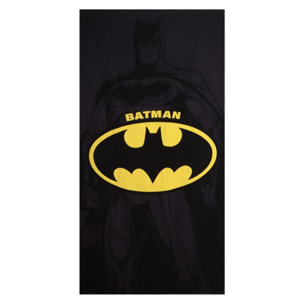 Toalla Microfibra de Batman - 90x180x1 cm - Color:Negro