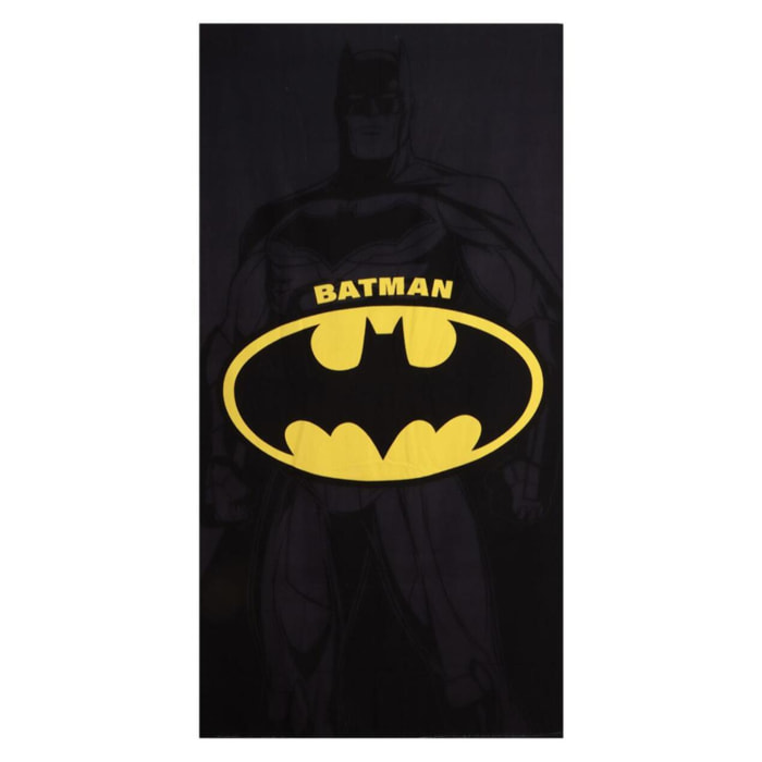 Toalla Microfibra de Batman - 90x180x1 cm - Color:Negro