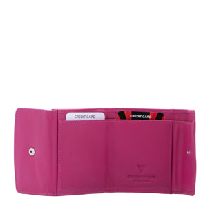 Portafoglio  da donna ecopelle Prodotto Vegano 9x8x2 cm