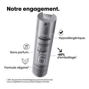 Tecni.art Infinium Pure Souple - Laque Fixation Souple et Légère pour Une Brillance et Un Maintien Naturel 300 ml