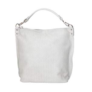 Borsa a spalla da Donna Elga in Vera Pelle Made in Italy 35x45x15 cm