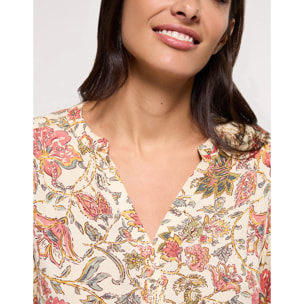 Camisa Manga Larga Beige - Prerit