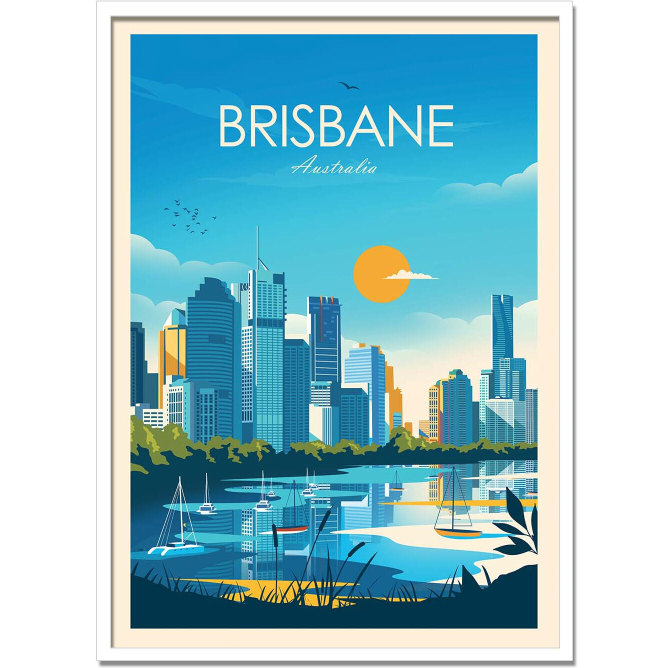 Affiche - Brisbane - Studio Inception