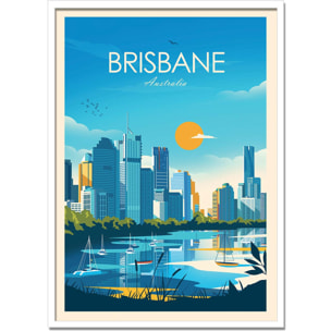 Affiche - Brisbane - Studio Inception