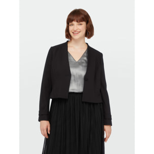 Fiorella Rubino - Chaqueta cropped - Negro