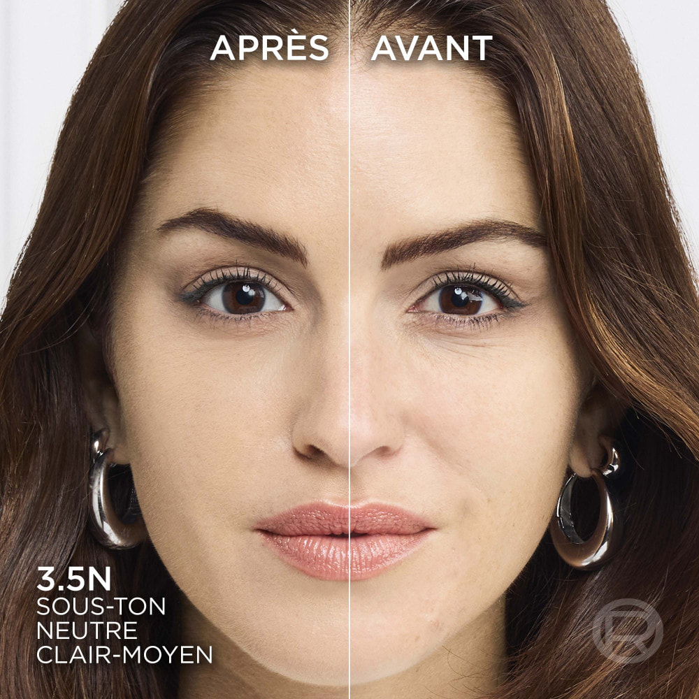 L'Oréal Paris Accord Parfait Fond de Teint Fluide 3.5.N Pêche 30ml