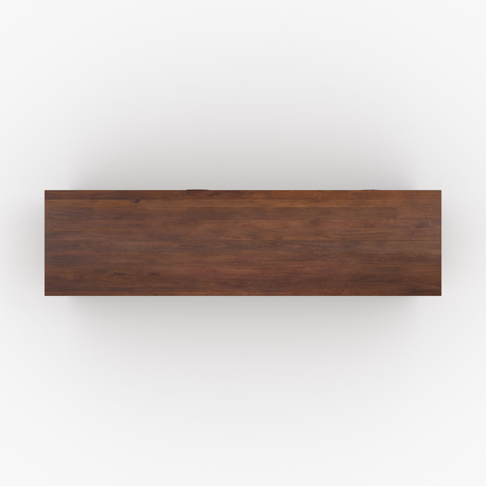 Meuble TV en bois de manguier 3 portes 150 cm - Achille