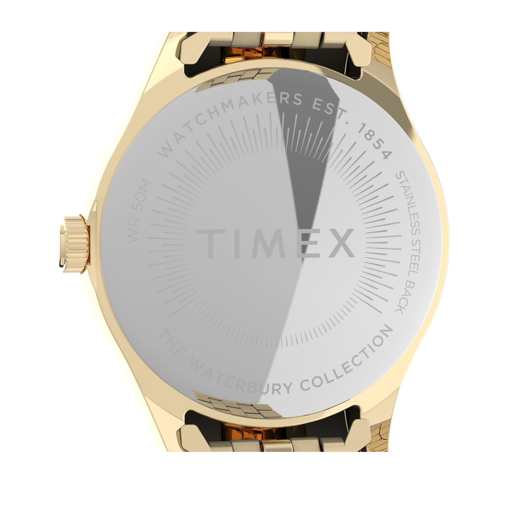 Timex Reloj Analógico De Cuarzo Waterbury Traditional 34Mm Stainless Steel Bracelet Watch
