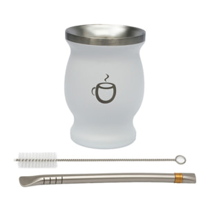 Coffret Maté - Calebasse et Bombilla en Inox