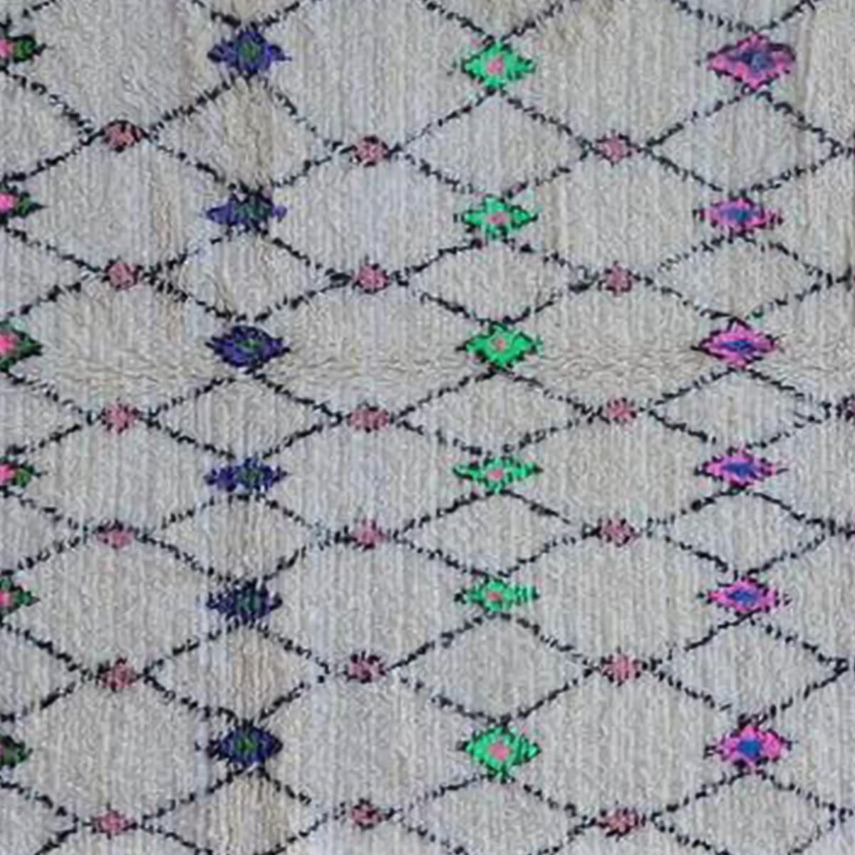 Authentique tapis berbère fait main en laine SIFE