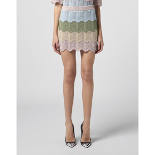 PHILIPP PLEIN Mini Skirt Color Wave