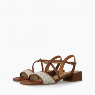 SANDALIAS MARRONES KON5356