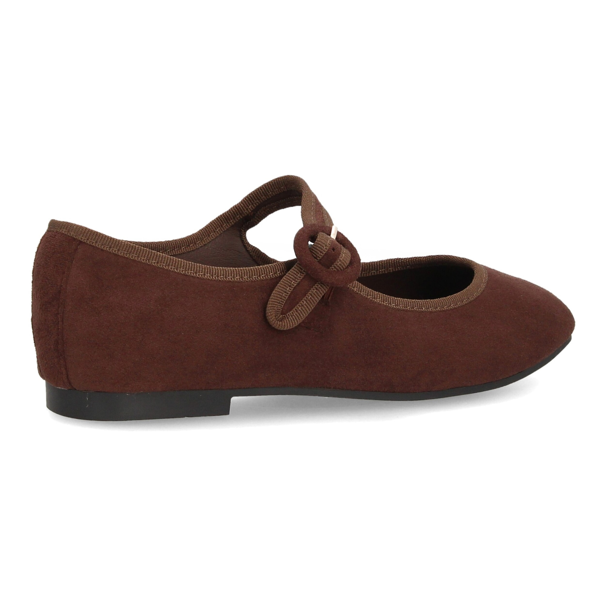Bailarinas mujer con hebilla circular ajustable
