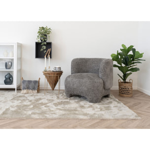 Izmir - Plaid in cotone riciclato blu 130x180 cm