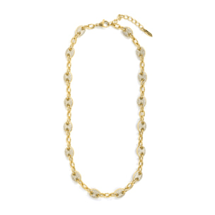 Collar Lilen acabado oro amarillo 18k