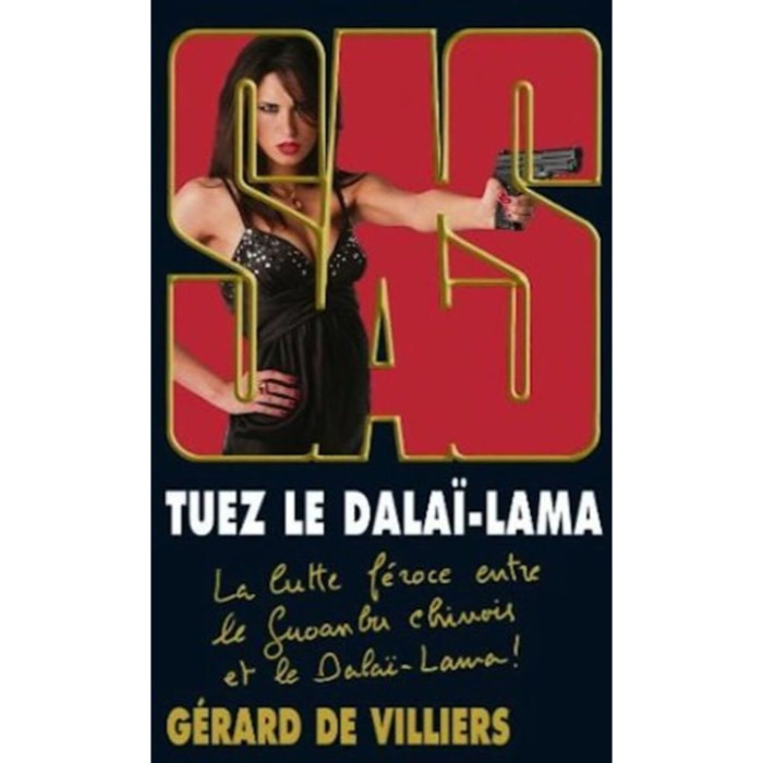 Gérard De Villiers | SAS 175 Tuez le Dalaï Lama | Livre d'occasion