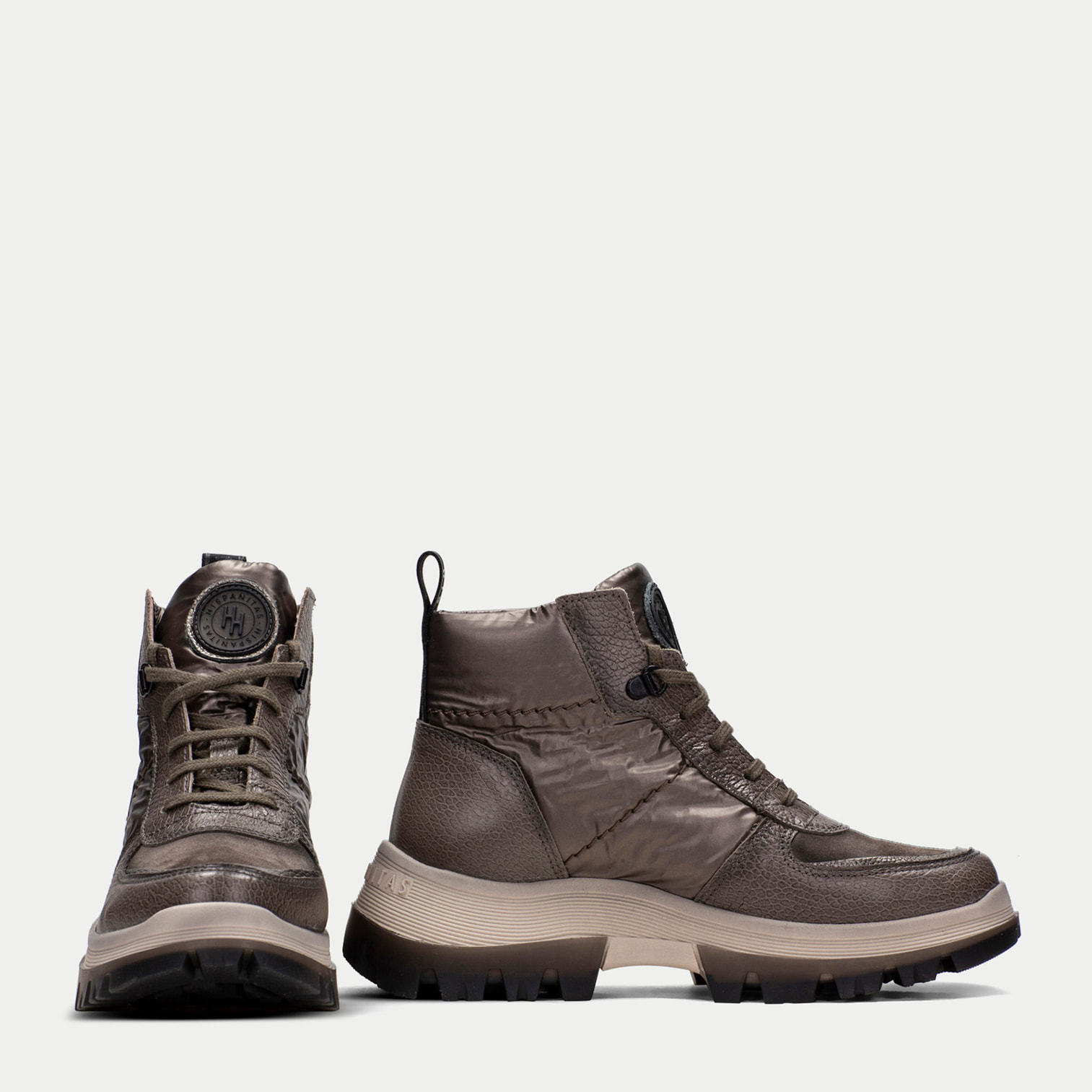 Botin sport Meryl Gris plomo 4 cm