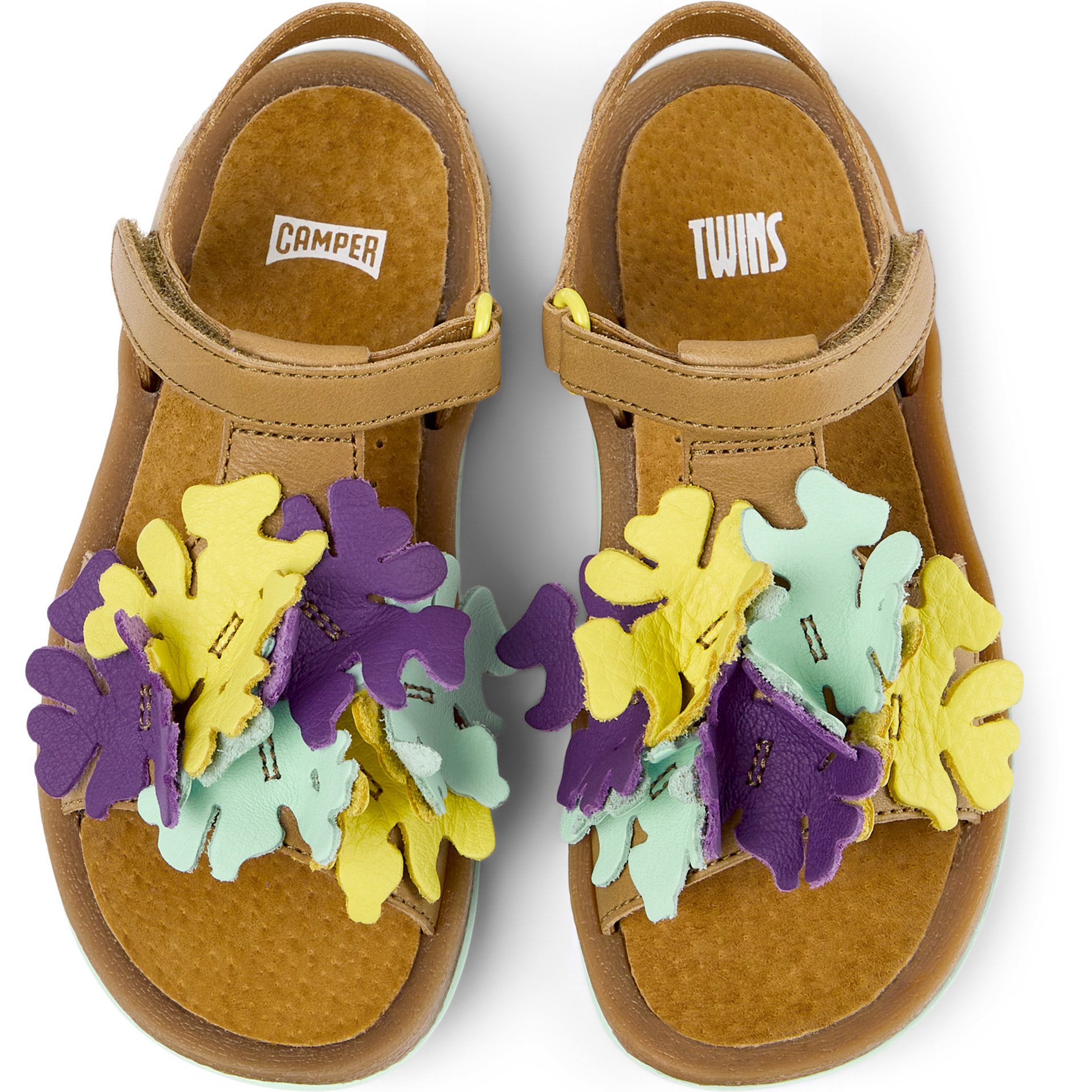 Sandalias - CAMPER Bicho - Multicolor - Cuero liso