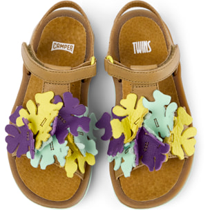 Sandalias - CAMPER Bicho - Multicolor - Cuero liso