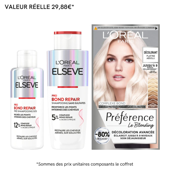 La Routine L'Oréal Paris Pour Renforcer Les Cheveux Décolorés