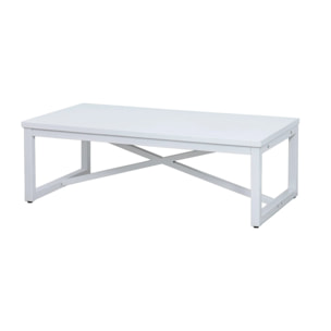 Mesa Centro Madera Metal Nashville 120x70x41 Cm