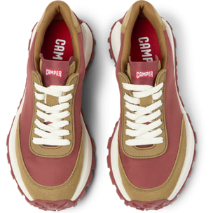 Zapatillas - CAMPER Drift Trail - Rojo - Textil técnico (poliéster reciclado)