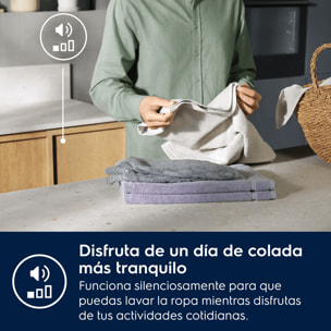 Electrolux Lavadora integrable Serie 700 SteamCare de 8.0 kg EU7F3846OF