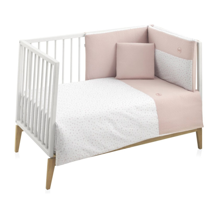 Cambrass Jgo 2 Pcs.F.Nordica Cuna 60 Plumeti