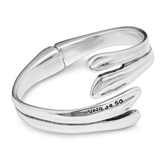 Pulsera Leaf me alone PLATEADO M