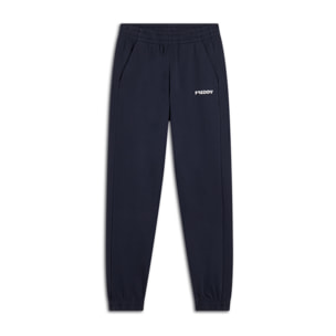 Pantaloni joggers da donna in jersey di cotone 100%