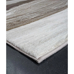 Tappeto Disegno Astratto Beige Nocciola