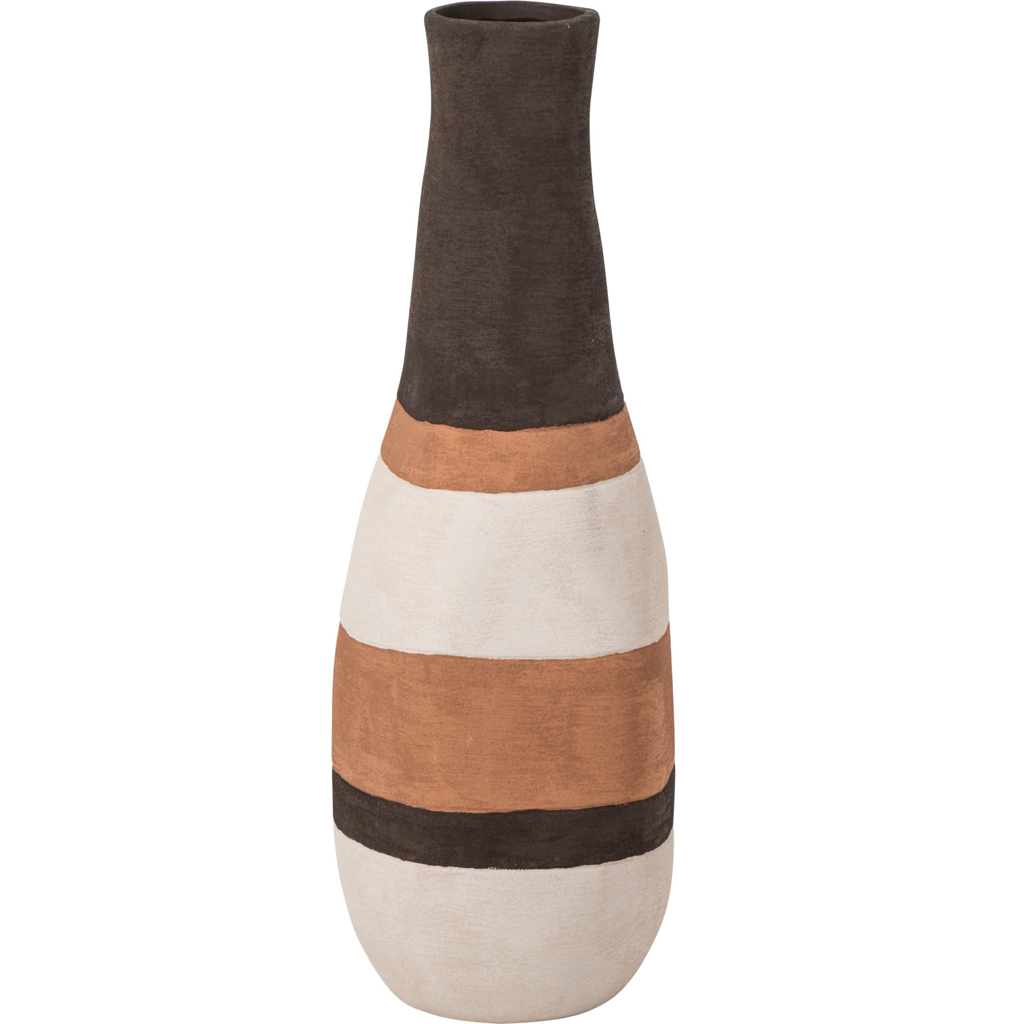 J-Line Vase Tierra Ligné Grès Multi Large