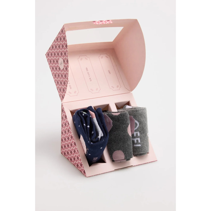 Confezione regalo da 3 calzini Not a morning person