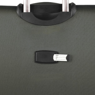 Juego De Maletas Semi-Rígidas Eva Itaca Bergamo Gris