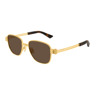 Gafas de Sol Bottega Veneta BV1380S-003 de Metal Unisex 51 mm