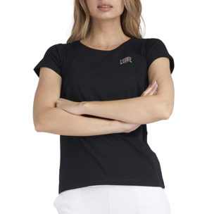 T-shirt logo piccolo donna con maniche corte Training